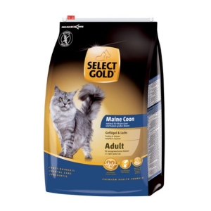 Adult Maine Coon fjerkræ & laks