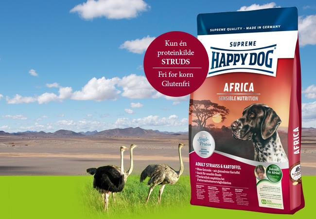 Happy Dog AFRICA - et nyt og anderledes foder