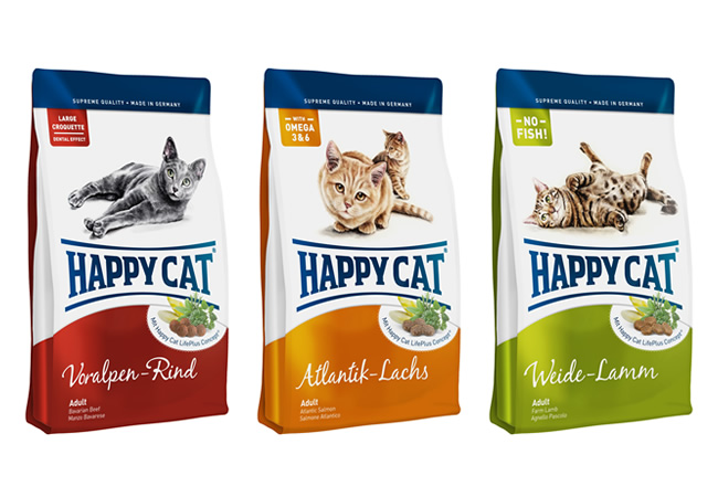 Få 4 kg proteinholdig Happy Cat Supreme foder fra Happy Dog